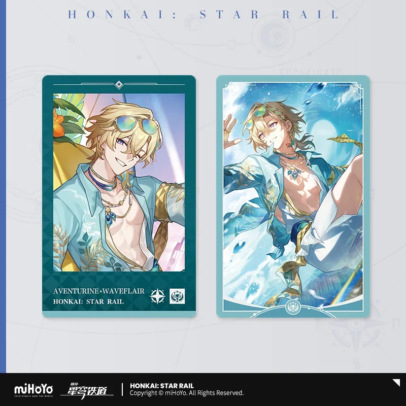 Sunsyea Honkai Star Rail Official Merch miHoYo Original Authentic Theme Series Cards Dan Heng Evernight Cyrene