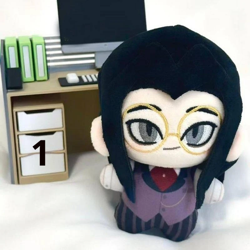 Nieuwe Hazbin Hotel 10 cm Katoenen Pop Sleutelhanger Afdrukken Nunu Stijl Kawaii Tas Decoratie Perifere Collectible Doll Festvial Gift