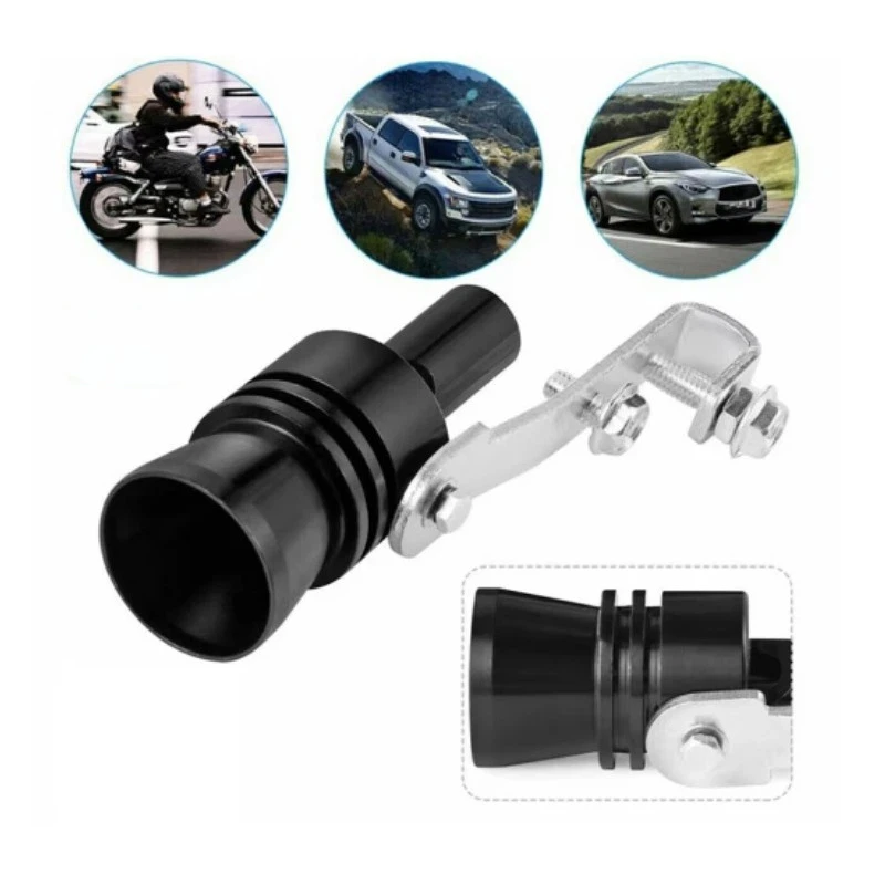 

Universal Turbo Whistle Exhaust Muffler - Loud Turbo Sound Simulator Pipe for Car Styling, Performance Upgrade,Easy Installation