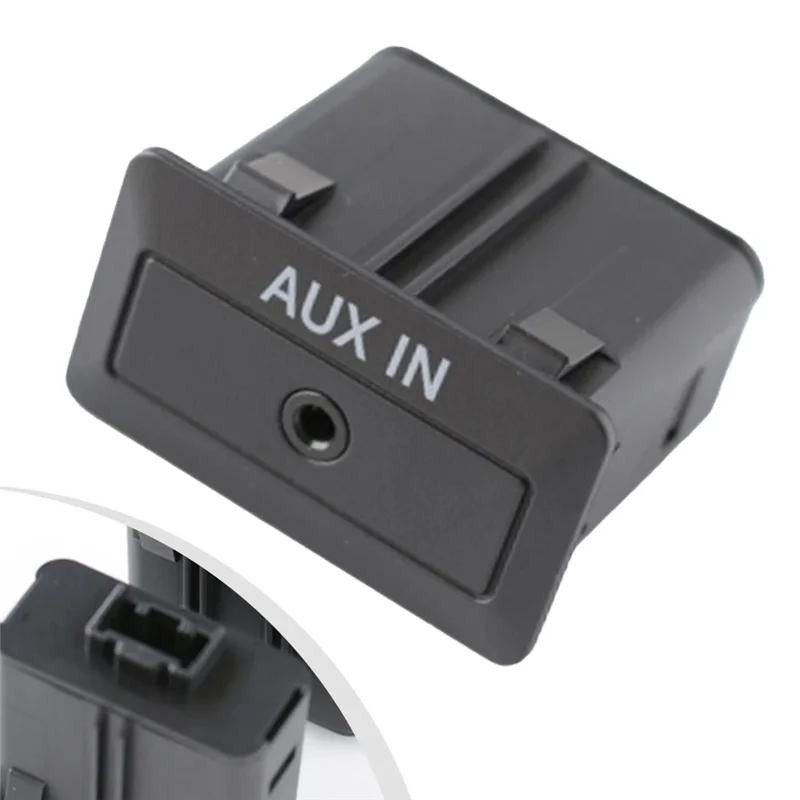 لمازدا 3 2010- 2013 متوافق 1 قطعة وحدة التحكم المركزية للسيارة AUX واجهة مقبس الصوت TD74-66-DFX-5717 مقبس الصوت #2