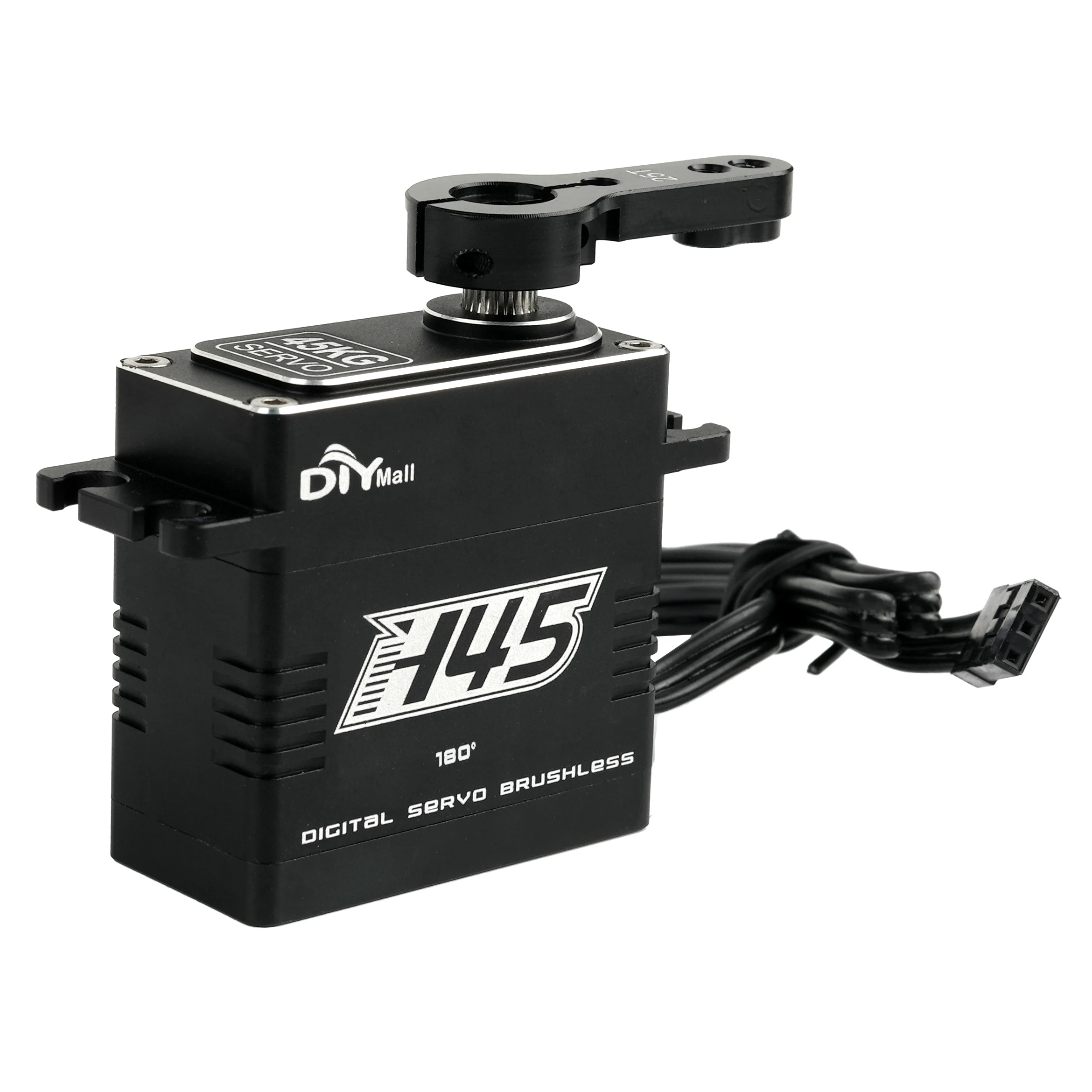 Servo brushless digitale ad alto coppia da 45 kg 8,4 V impermeabile IP67 ingranaggio in acciaio motore interamente in metallo per veicolo robot per auto RC resistente