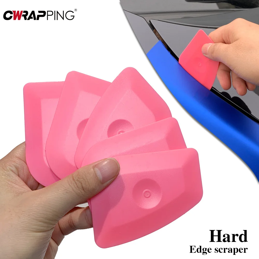 5/10/20PCS Squeegee Vinyl Film Car Wrapping Tools Car Stickers Install Cleaning Pink Scraper Home Window Tint Tools Cleaning Kit