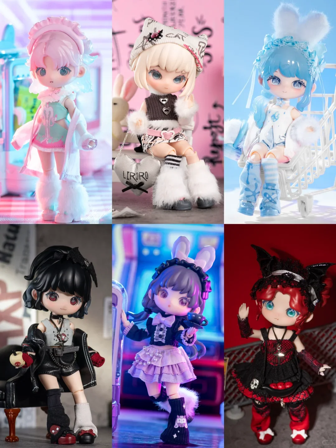 

Новая Lilo Lo Binary Sweetheart 2,5 Series Bjd Doll Tide Play слепая коробка милые украшения наконечник подарок для девочек Kawaii коллекционные предметы