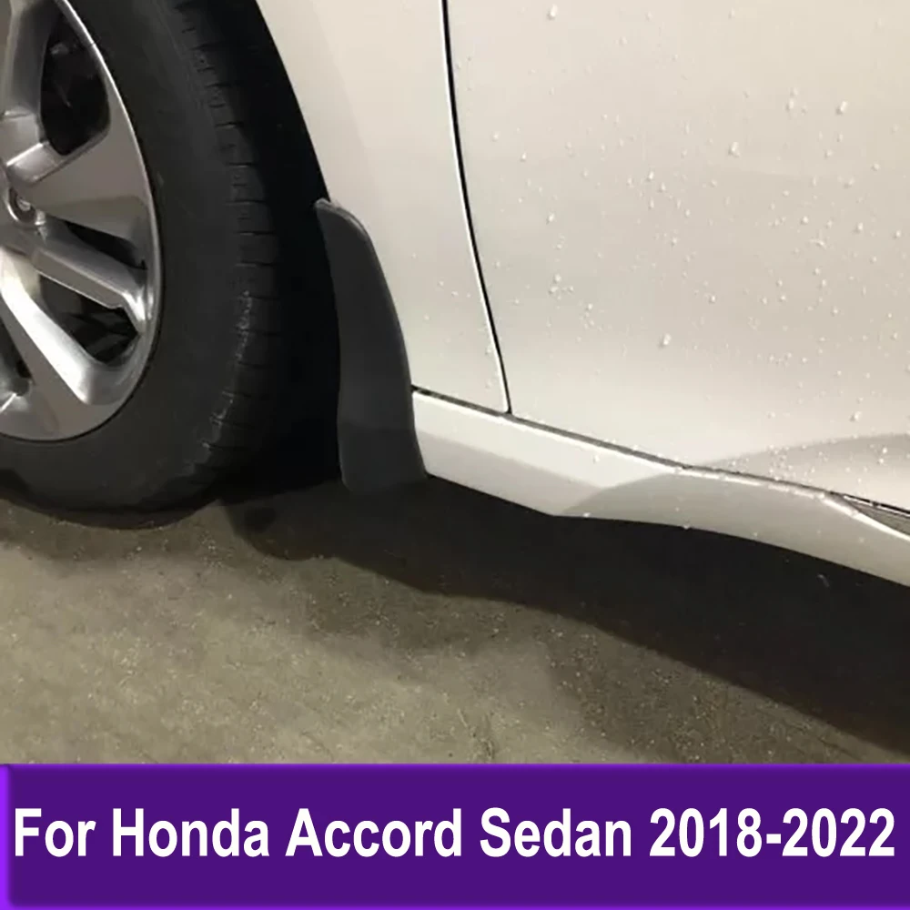 Car Front Rear Mudflaps For Honda Accord Sedan 2018 2019-2021 2022 Mudguards Splash Guards Fender Accessories