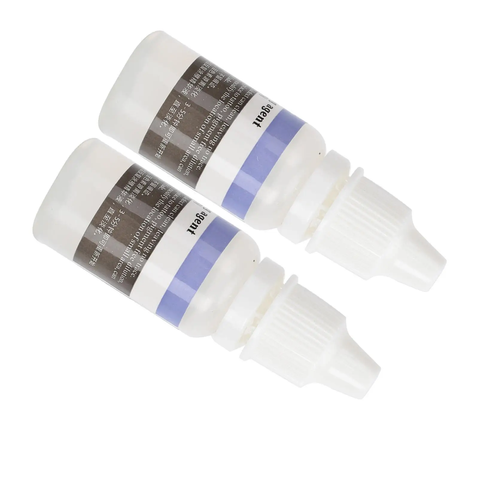 2pcs Painless Tattoo Correction Serum - Eyebrow & Lip Microblading Fade Solution, Pigment Remover