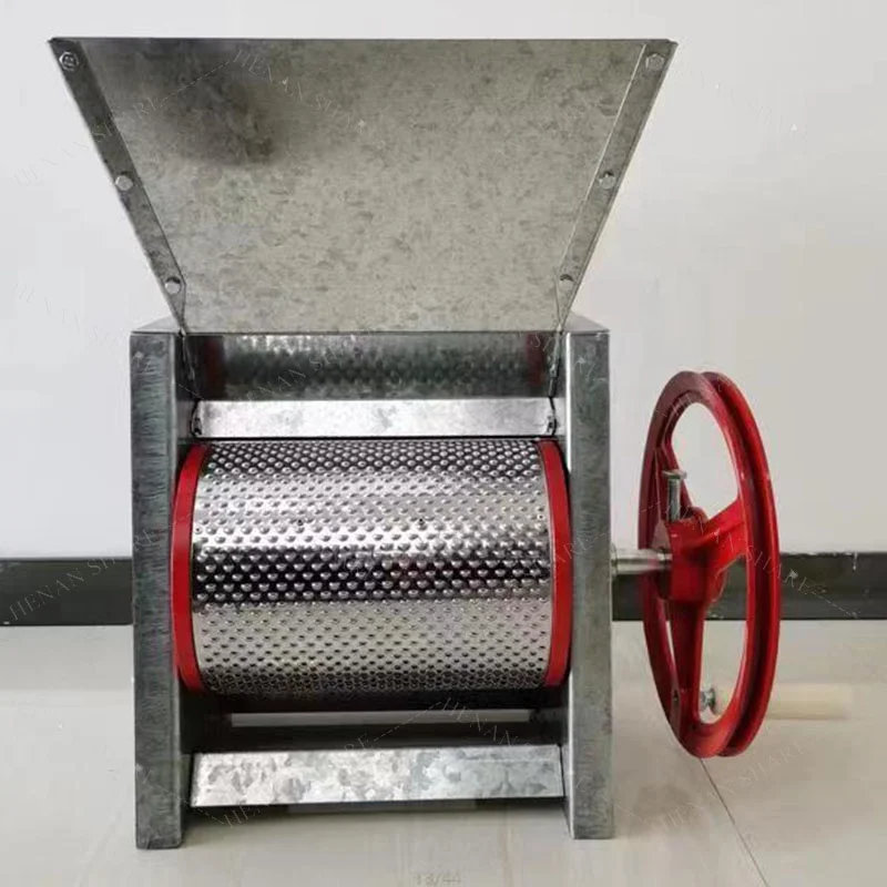 Manual Fresh Coffee Bean Skin Peeling Peeler Hulling Machine Coffee Husks Removal view 2