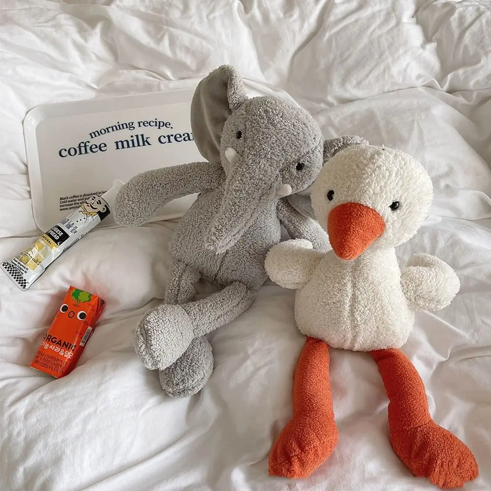 35 cm adorabili gambe lunghe simpatico coniglietto rana elefante panda morbido peluche animali del fumetto giocattolo per bambini bambola giocattolo regali per bambini