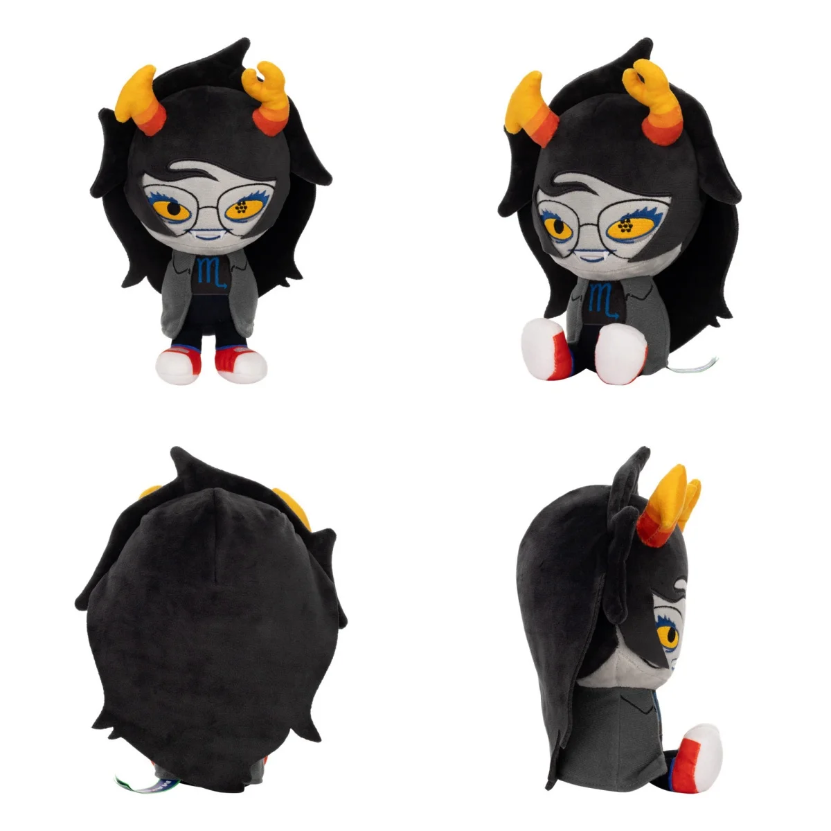 

В наличии 20 см Homestuck Vriska Serket Plush John Egbert Plushi, милые мягкие подушки, мультяшные аниме-куклы для детей, игрушка на день рождения, изготовленная на заказ