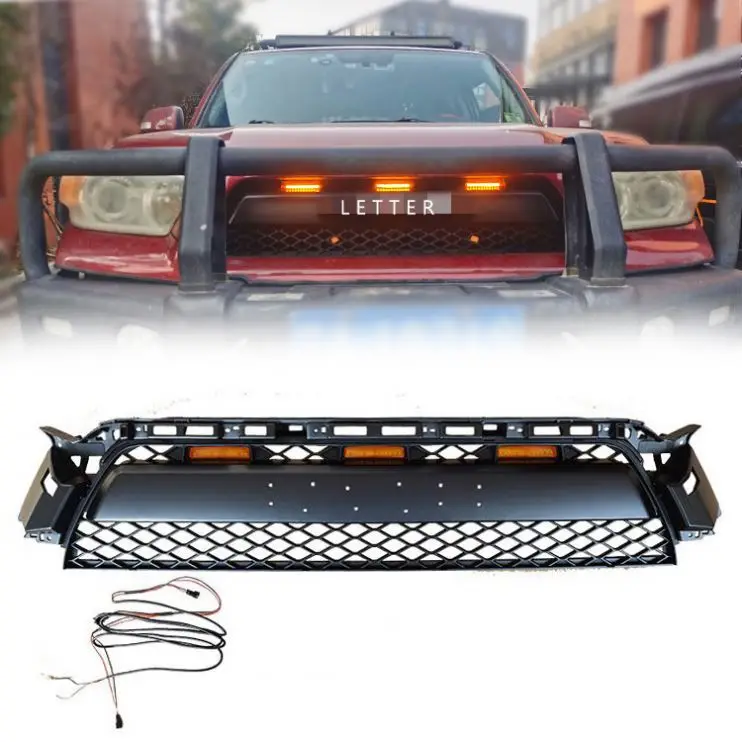 

2010 2011 2012 2013 4x4 accessories auto body kit parts TRD Front mesh car Grille For TOYOTA 4runner