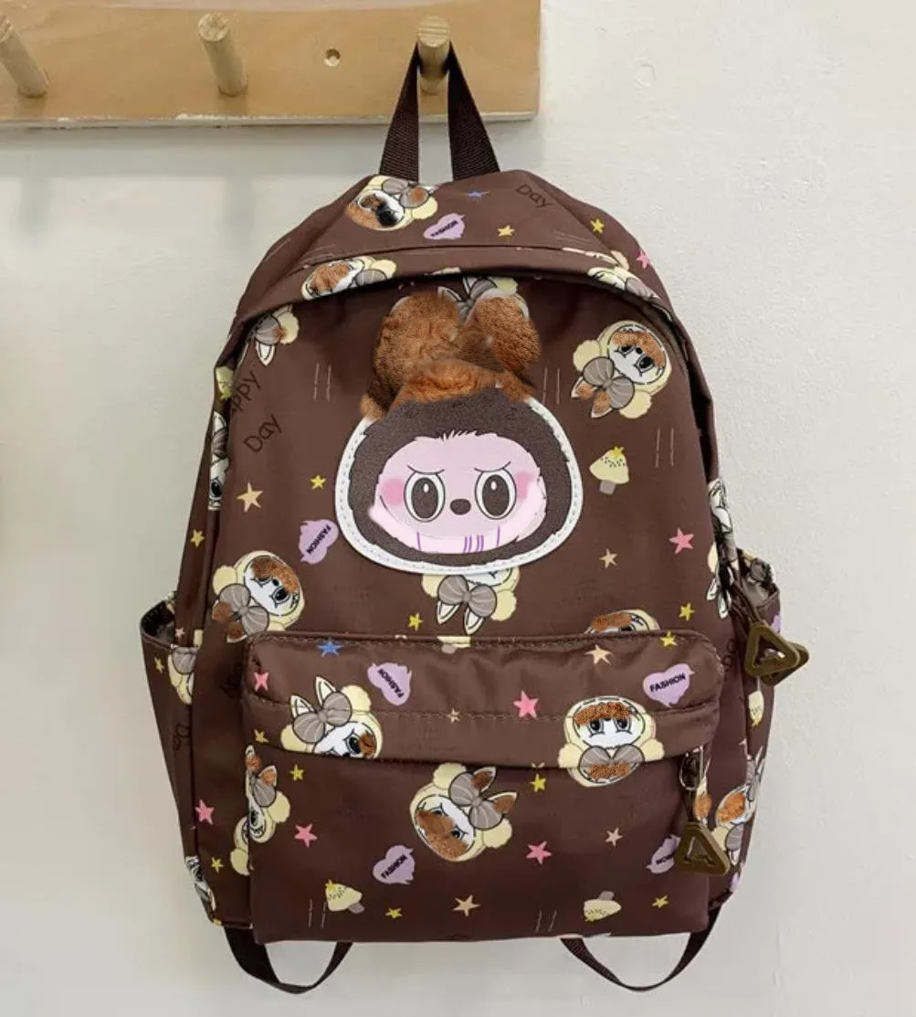 

miniso Cartoon Shoulder Bag miniso for 12 labu Cute Children Kindergarten Schoolbag Boys and Girls Backpack baby Handbag