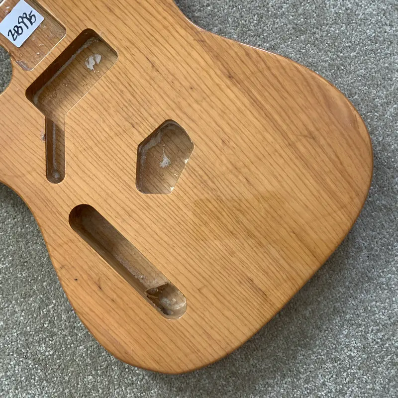 EB995 Left Hand TL Guitar Unfinished Tele Electric Guitar Body in SOlid Alder Wood DIY Replace Parts Damaged OEM Order Accepted