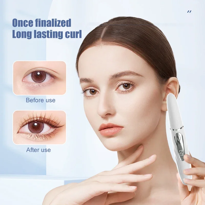 Intelligent Electric Eyelash Curling Electric Eyelash Curling Device Rechargeable Heating Long-lasting Hold Eyelash Curler