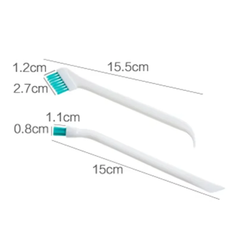 2 Pcs/Set Cleaning Narrow Brush Long Handle Portable Gap Baby Bottle Gap Cleaning Brush Household Kitchen Tool Small Brush view 4
