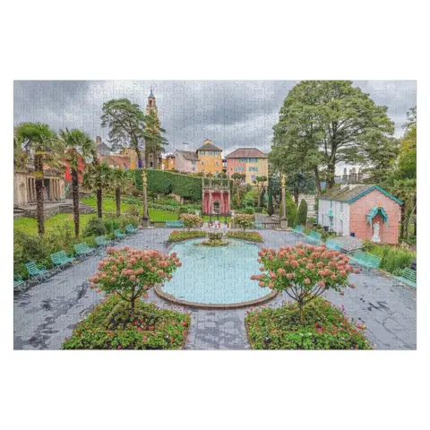 Portmeirion Plaza 직소 퍼즐 나무 동물 맞춤 이름 어린이 장난감 퍼즐