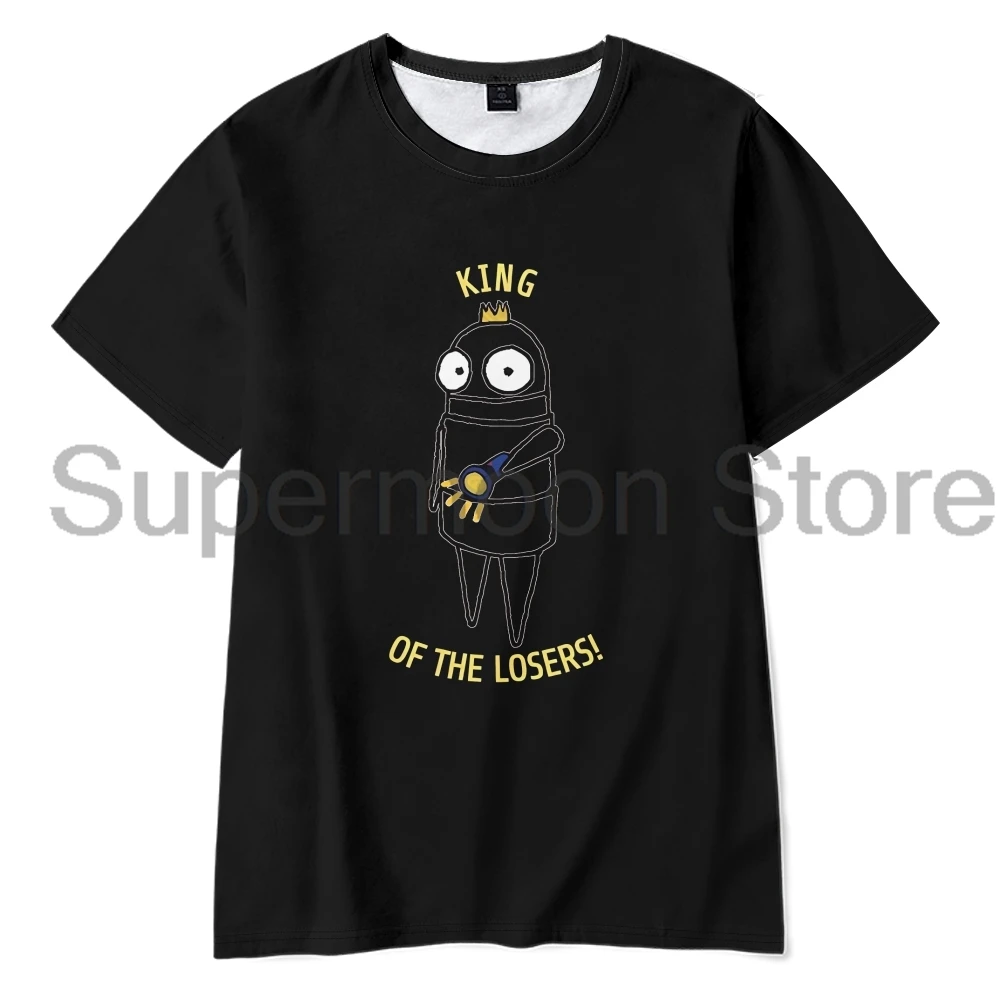 

Repo Robot King of The Losers R.E.P.O. Game Kids T-shirt Crewneck Short Sleeve Children Tee Boys Girls Streetwear Tops