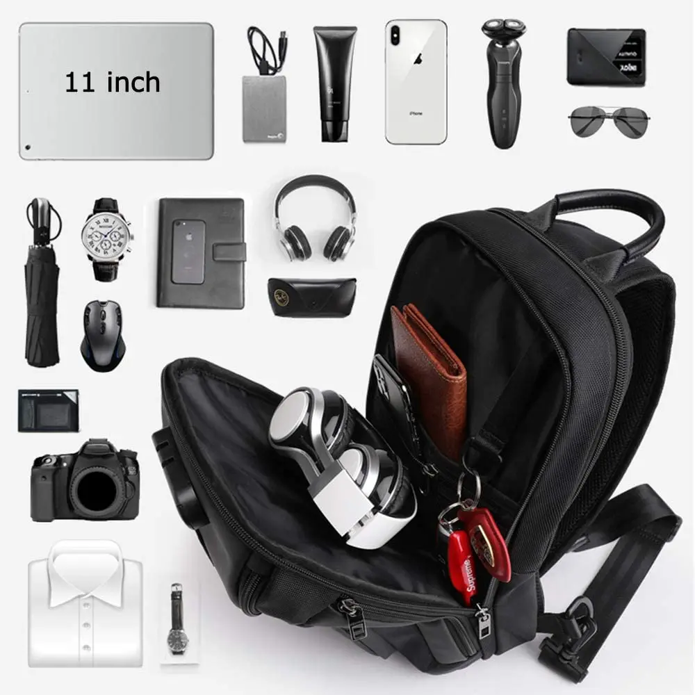 XINCADA Sling Bag Small Backpack Crossbody Bags for Men Chest Pack Man Purse Shoulder Messenger Bags