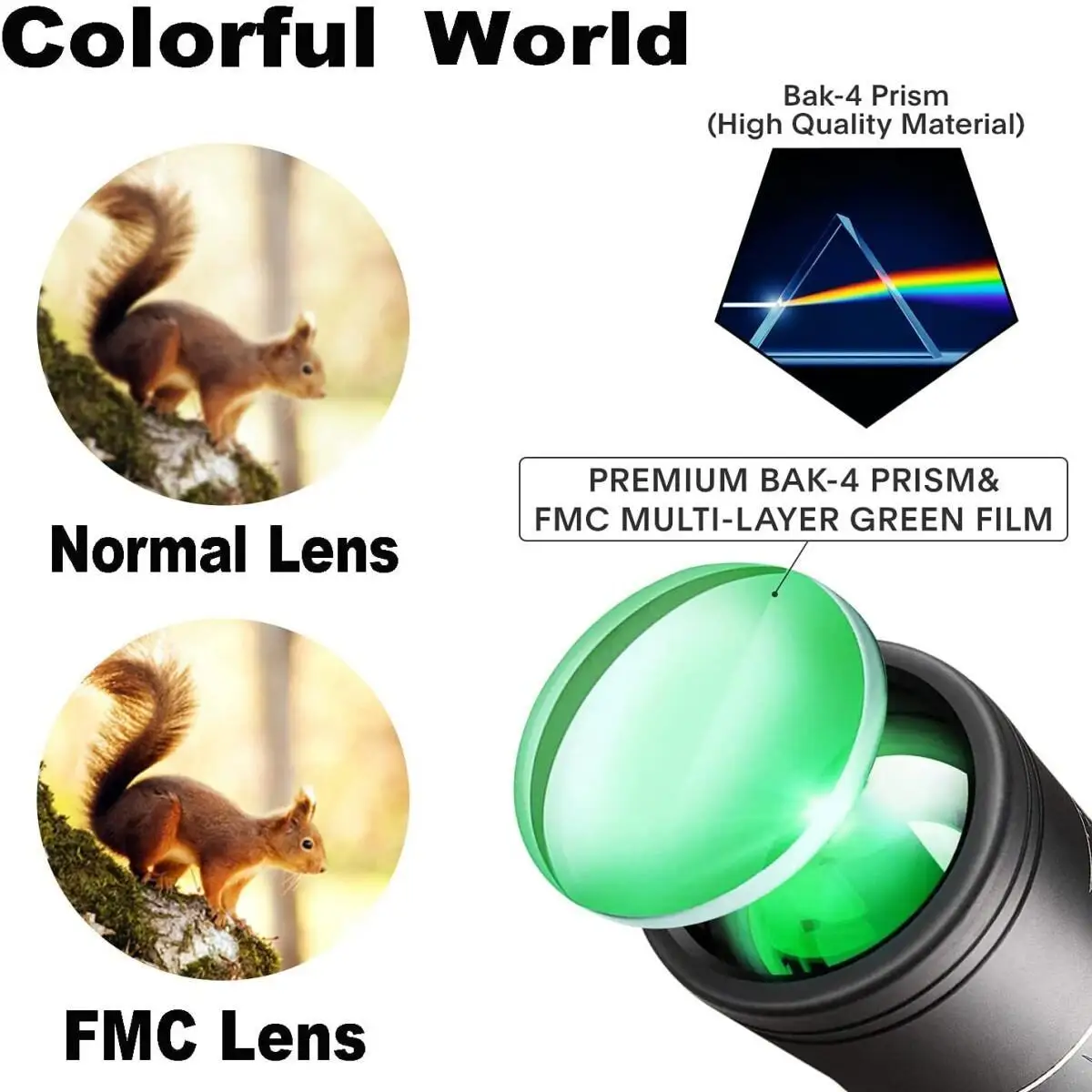 16X52 Monocular Telescope 10x Magnification HD Adult Night Vision Smartphone Long Distance Outdoor Camping Climbing Telescope
