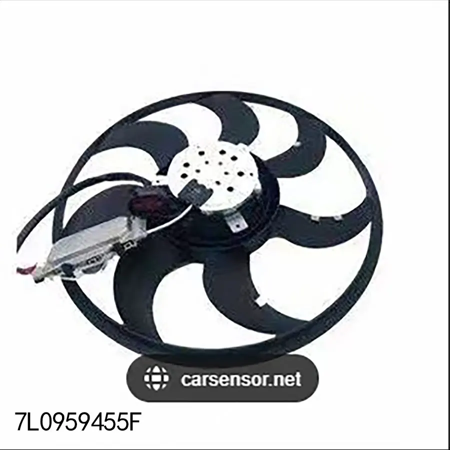 electron fan 7L0959455F 7L0959455G For VW Touareg 2003-2010 Audi Q7 2007-2015