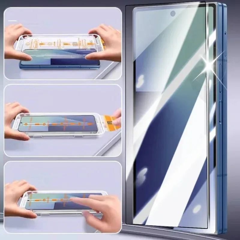 3 قطعة واقي شاشة الخصوصية لهاتف سامسونج جالاكسي Z Fold 7 سهل التركيب مضاد للتجسس من الزجاج المقسى لهاتف سامسونج Z Fold6 5 4 خاص