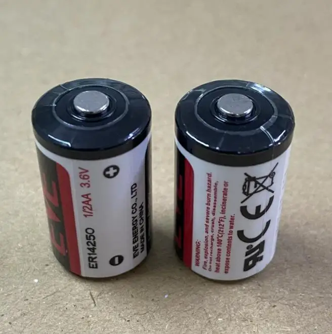 HOT NEW ER14250 3.6V 1/2AA Intelligent water electricity meter industrial control equipment capacity 3.6V Lithium Battery