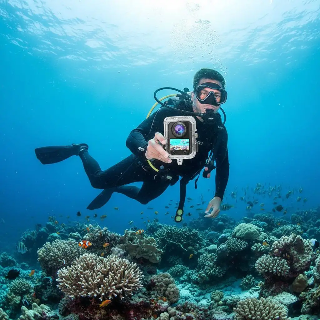 

Водонепроницаемый чехол для dji Osmo 360, корпус для дайвинга, защитный чехол для подводной камеры, аксессуары для панорамной камеры