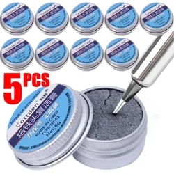 Cabezal de soldador de 5/1 piezas, agente reparador que elimina la oxidación, Crema de limpieza, activador, limpiador de puntas de hierro, sin plomo, 6g