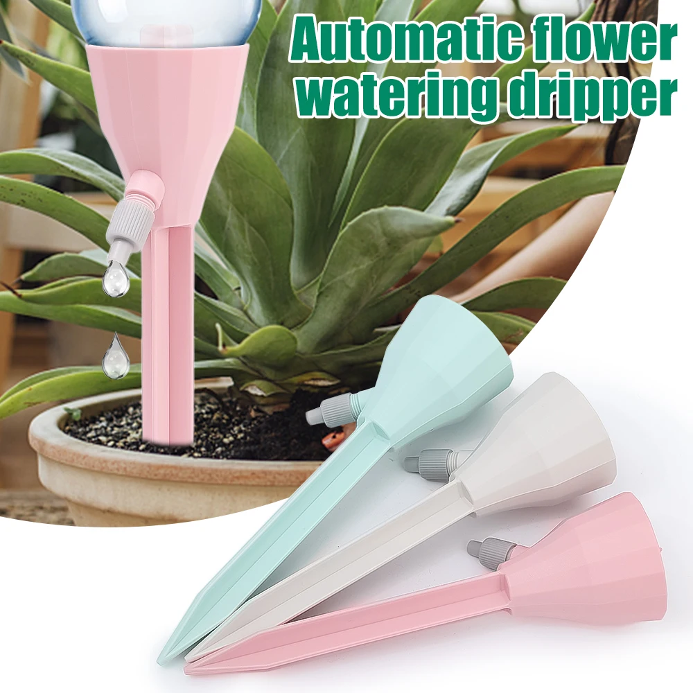 Automatic Drip Irrigation System Self Watering Spike for Flower Plants Greenhouse Garden Adjustable Auto Water Dripper Device