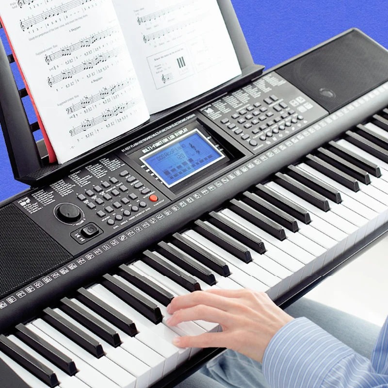 61Key Electronic Organ Adult Digital Musical Keyboard Professional Teaching Electric Piano Kid's Beginners Keyboards Instrument