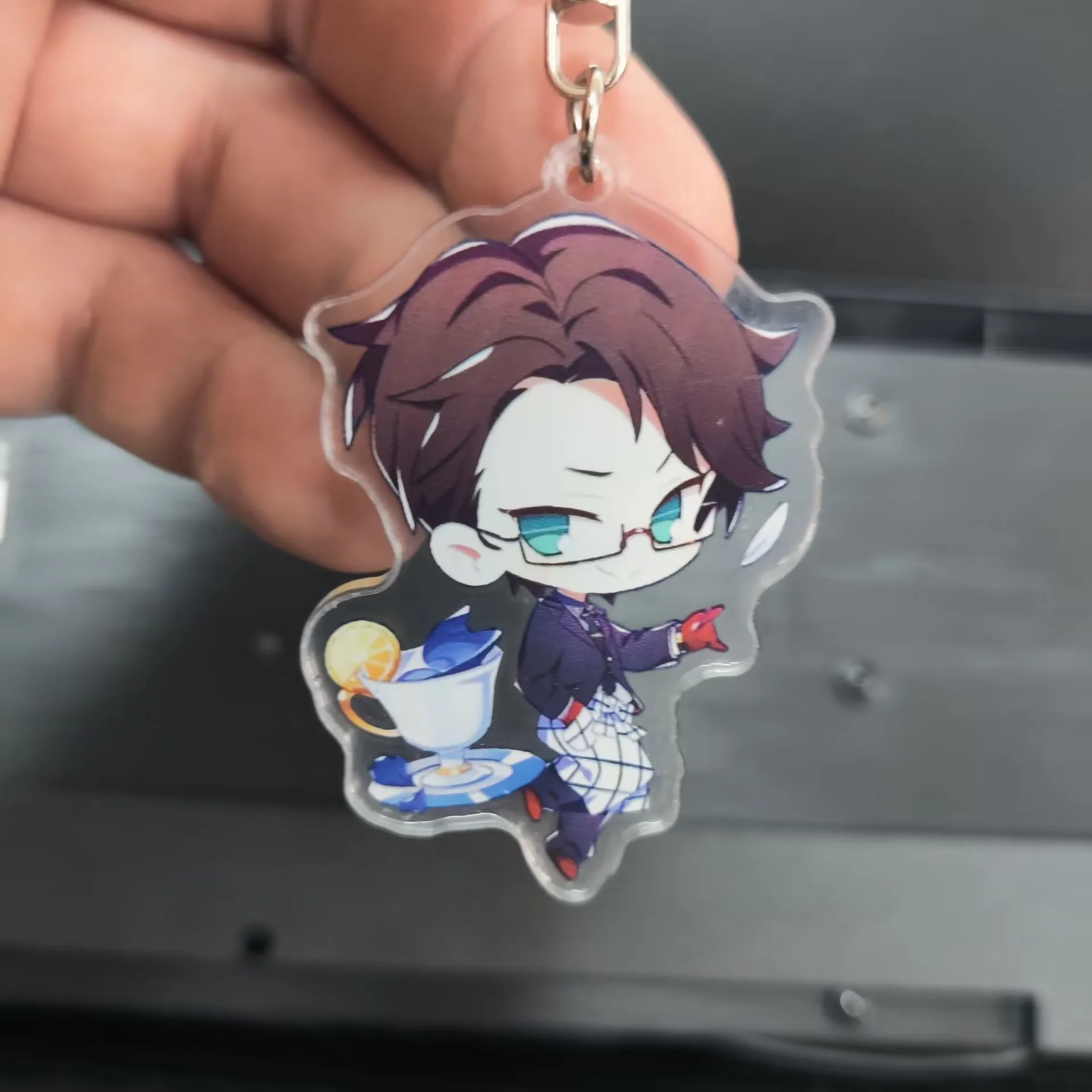 Anime Hypnosis Microphone Figures SAMATOKI AOHITSUGI Arisugawa Dice Acrylic Keychains Cute Bag Decor Pendant Toy Fans Xmas Gift