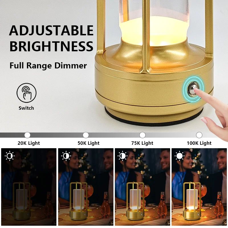 360 ° الإضاءة اللمس لمبة مكتب عكس الضوء LED مصباح السرير القراءة ضوء USB شحن الضوء المحيط مناسبة غرف نوم غرف المعيشة #3