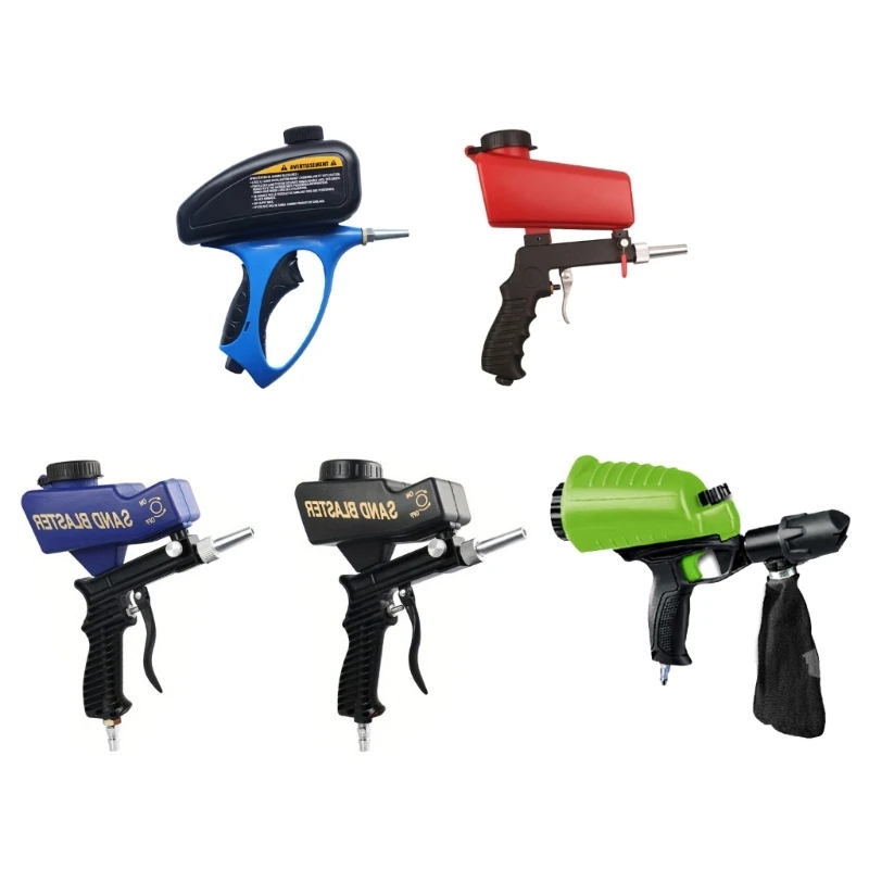 Durable Air Sand Blasting Sandblasting Guns for Car Painting and Metal Cleaning Drop Shipping