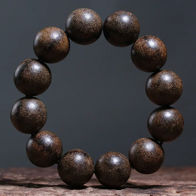 

Brunei Soft Silk Old Materials Submerged Buddha Beads Bracelet 2.0 Crafts Physical Store