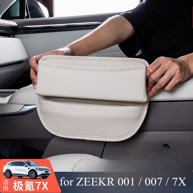 

Car Seat Gap Storage Box Center Console Armrest Storage Box Organizer for ZEEKR 001 / 007 / 7X