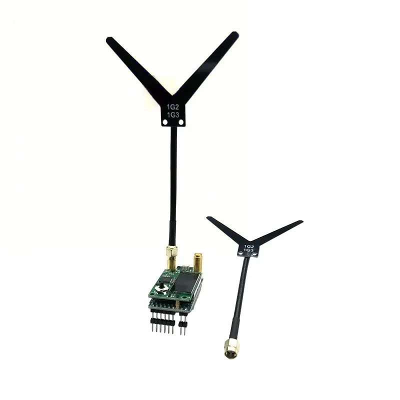 

VRX 1.2GHz 1.3GHz 1.2G 1.3G 9CH FPV Video Receiver Module (1080MHz to1360MHz）Compatible with Fatshark,SKYZONE,DJI V1/V2 Goggles