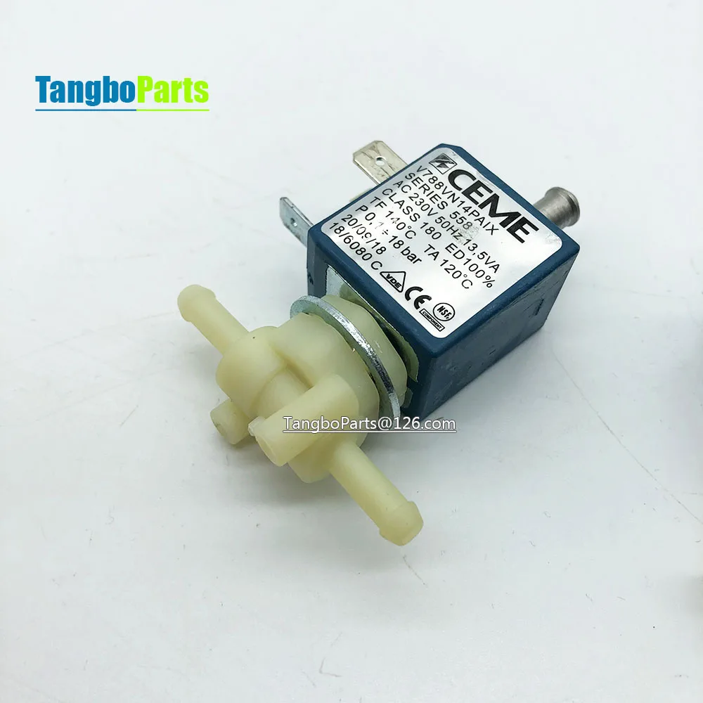 Coffee Machine Parts Normally Open AC 230V CEME V788 Solenoid Valve For Coffee Maker etc.