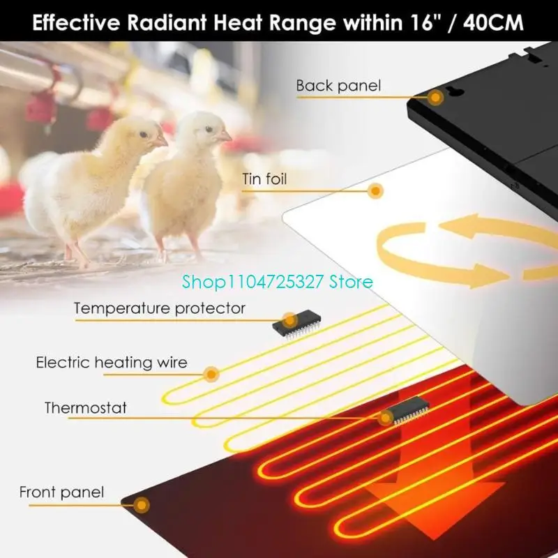 D8KF Energy Efficient 220V Farm Stove For Poultry Coops Metal Building