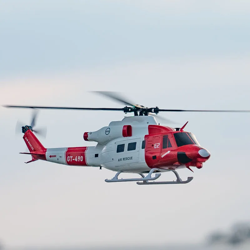 GOOSKY هليكوبتر تعمل بالتحكم عن بعد E2 نظام تحديد المواقع ذكي بدون طيار مركبة جوية UH-1Y طائرة نموذجية RC طائرات هليكوبتر لعبة هدية