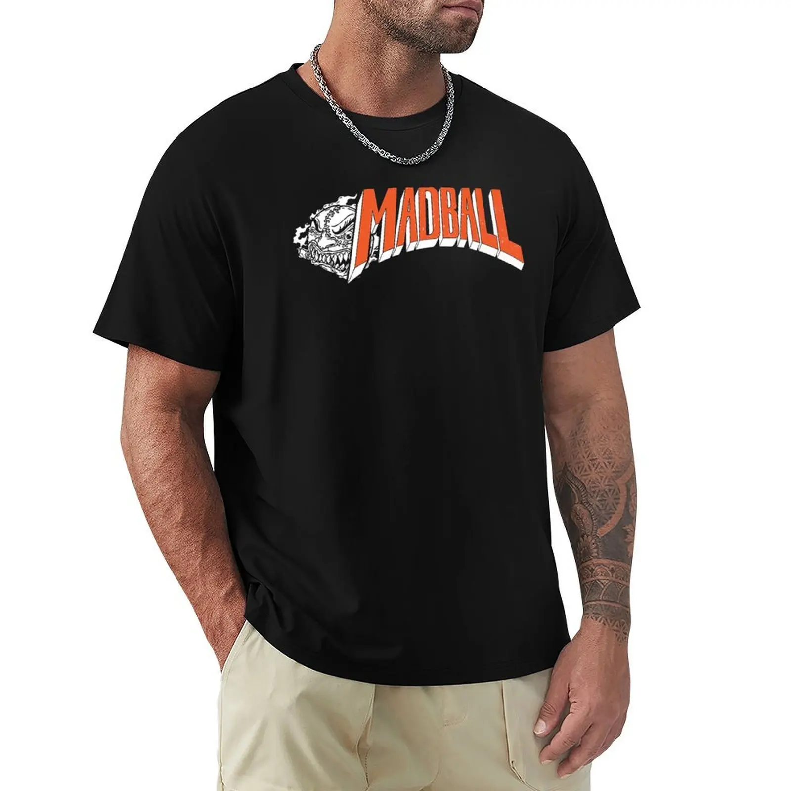 

Madball T-Shirt funny shirt cotton football t shirt plus size clothes fitted t shirts for men