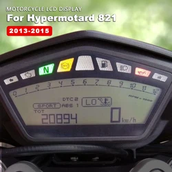 Wyświetlacz LCD dla Ducati Hypermotard 821 2013 2014 2015 prędkościomierz motocyklowy osłony akcesoria do instrumentów ekran LCD