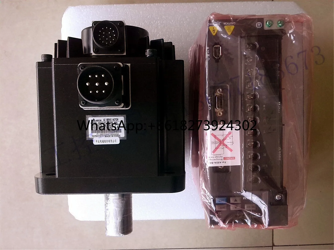 Delta 4.5KW Servo Drive Set ECMA-F11845RS+ASD-A2-4523-L Quality Assurance One Year