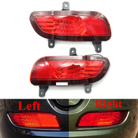 Rear Tail Bumper Bar LED Fog Light Brake Parking Stop Signal Reflector Warning Lamp For Great Wall Haval H5 X240 2011-ON