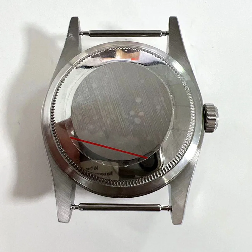 36MM Oyster Perpetual Bezel Acrylic Glass Stainless Steel Watch Case Accessories for NH35/NH36/4R Movement