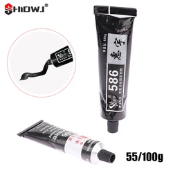 Car Sealant Glue 586 Black Silicone Free-Gasket Automobile Sealant Repairing Glue Adhesive Waterproof Oil Resistance Sealant
