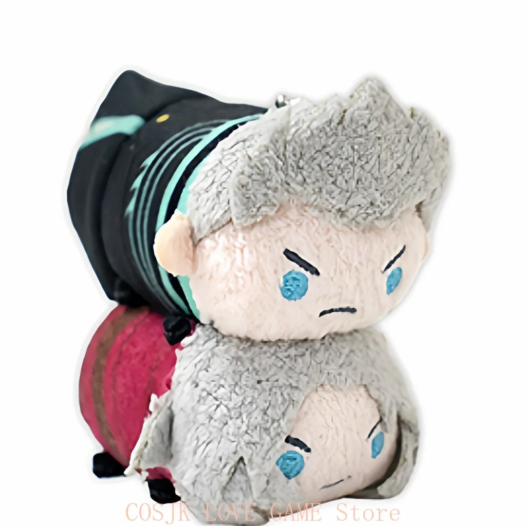 

Anime Devil May Dante Vergil Plush Papa Stacking Pendants Bag Decoration Figures Halloween Birthday Game Collection Gift