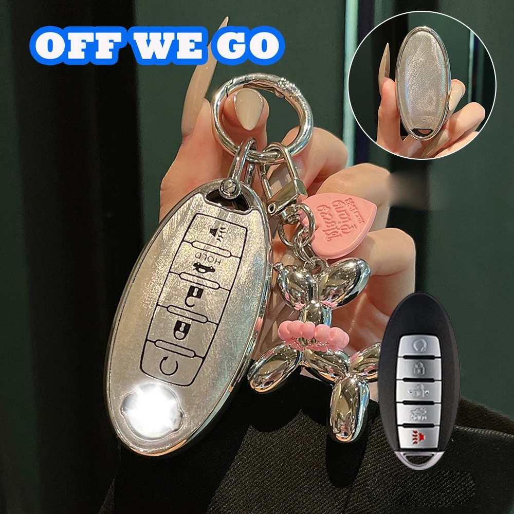 حافظة غطاء مفتاح فوب لنيسان إنفينيتي روج ألتيما كويست باثفندر سينترا باترول CIMA Fuga Armada Teana MuranoTitan