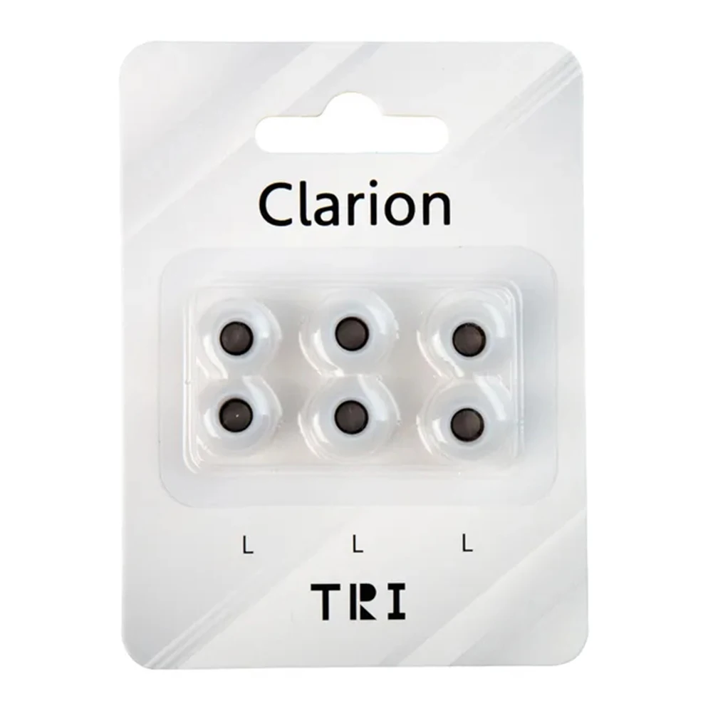 Clarion-almohadillas de silicona para auriculares, almohadillas para auriculares, accesorios para auriculares de marca, modelo de pares