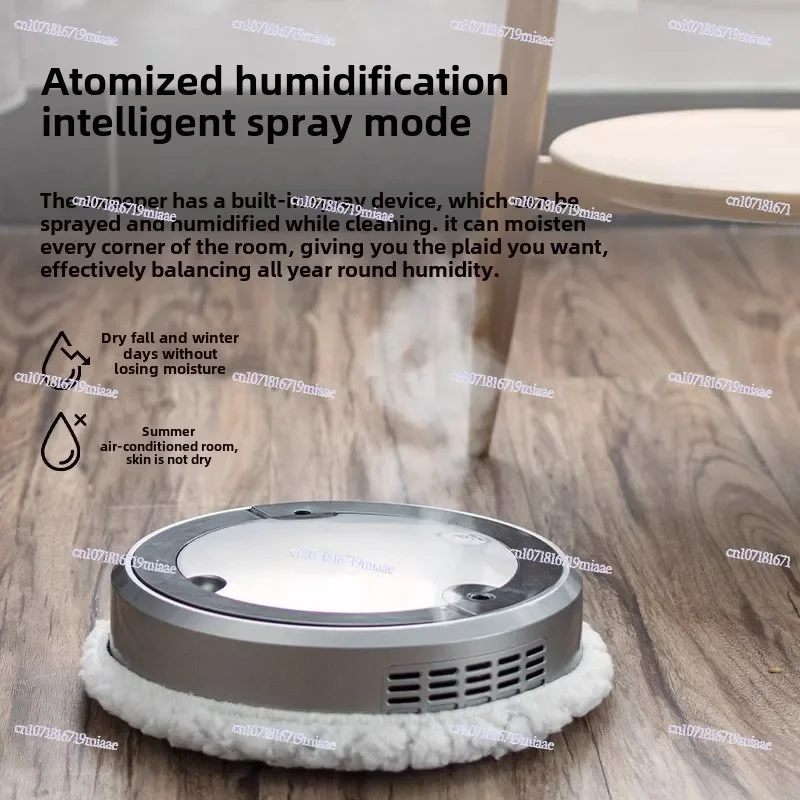 Household Mopping Robot Automatic Machine Spray Humidification Dry and Wet Dual-purpose Intelligent Ultra-thin Sweeper Artifact