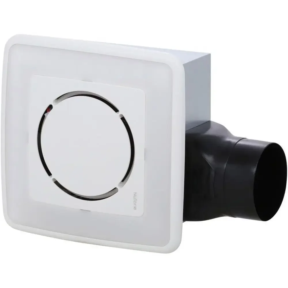 

100cm White Ceiling-Mounted Energy Star-Qualified Bath Fan with Surround LED Lighting
