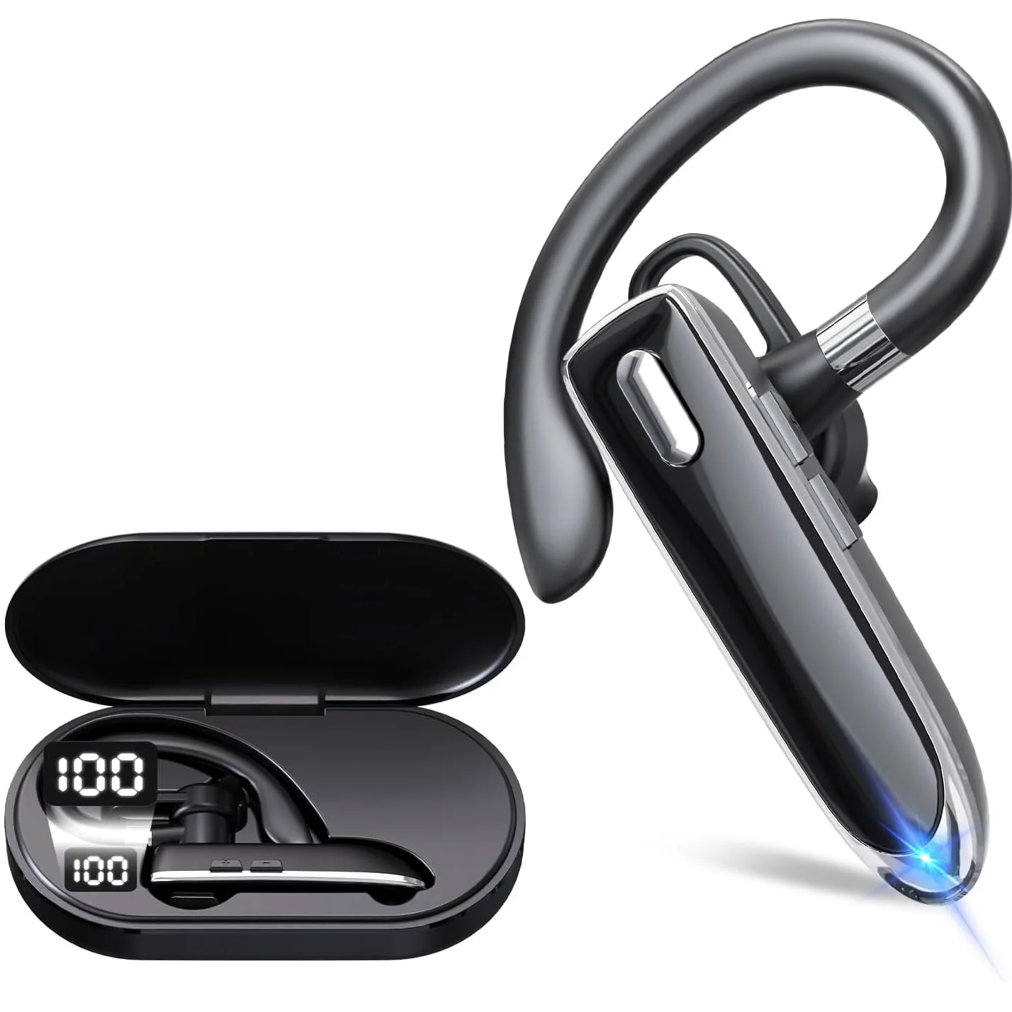 NEW Bluetooth V6.1 Drive Earphones Wireless Hook Design Comfortable Mobile Phone Alternate Headphone For Left/Right Ear Headset