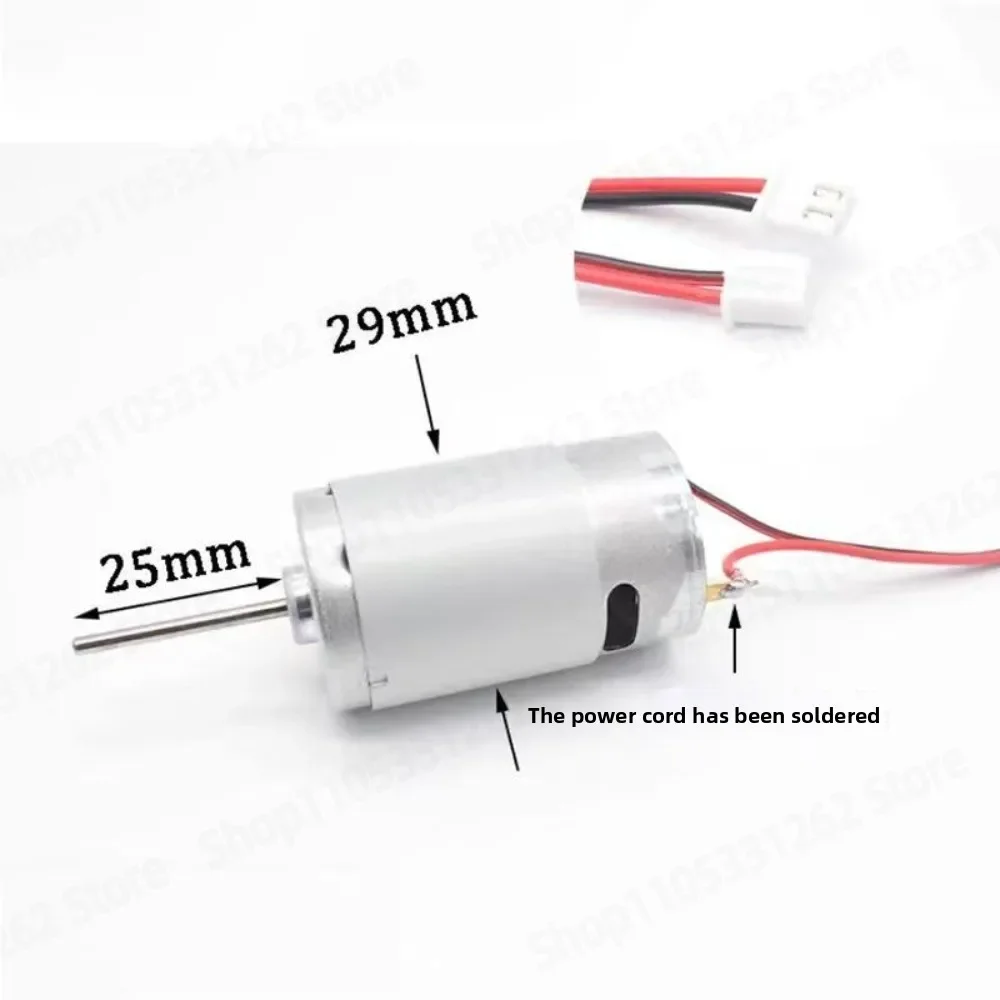 For 7.4V High Speed Propeller Motor for Bait Boat with Waterproof Gasket Spare Parts